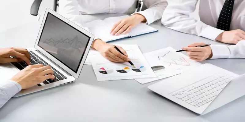 a group of people is working on influencer marketing